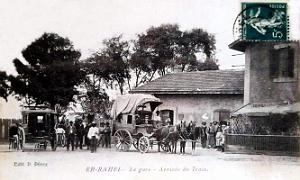 2034- Er-Rahel - La Gare - Arrivee du Train